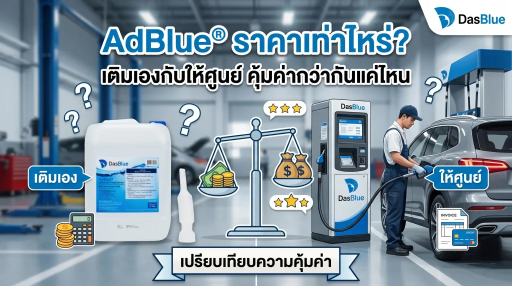 adblue หมด สัญญาณเตือนรถดีเซล euro 6